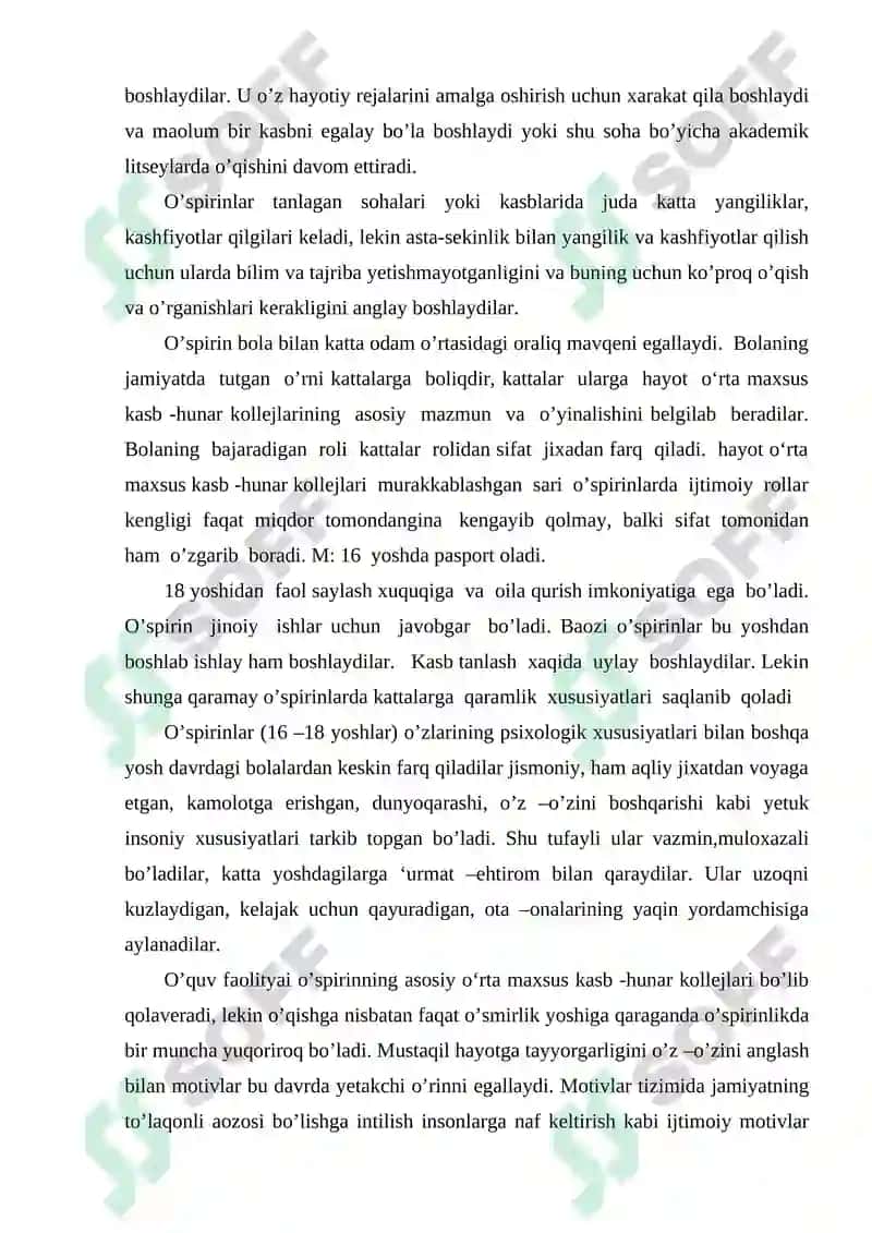 O’spirinlarda Ijodiy Faoliyatni O’sishi Dunyo Qarashi Shakilanishi 4