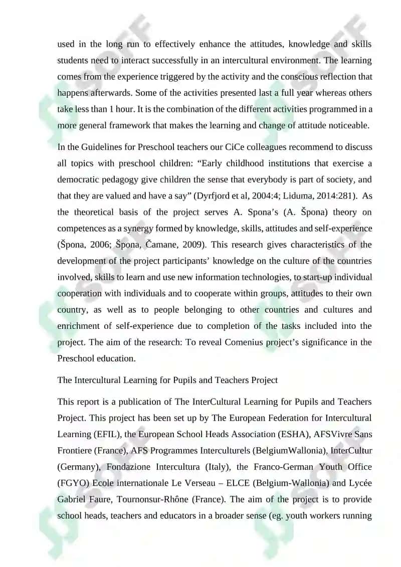 Intercultural Hospitality Development in Primary School 4