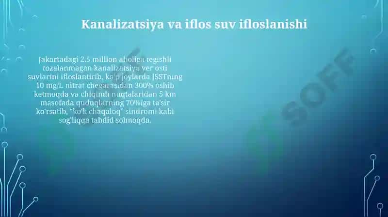 Urbanizatsiya va yer osti suvlariga ta'sir 4