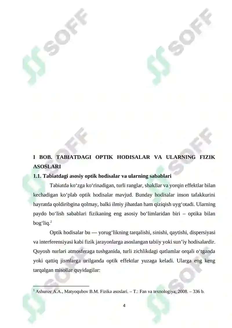 Tabiatdagi Optik Hodisalar 4