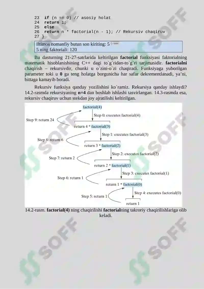 REKURSIV FUNKSIYALAR, TO‘G‘RIDAN-TO‘G‘RI VA QIYOSIY REKURSIYA. 4