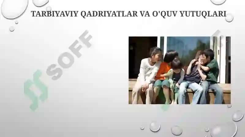 Oilaviy muhitning o'quvchilarning shaxsiy fazilatlarini shakllantirishga ta'siri 4