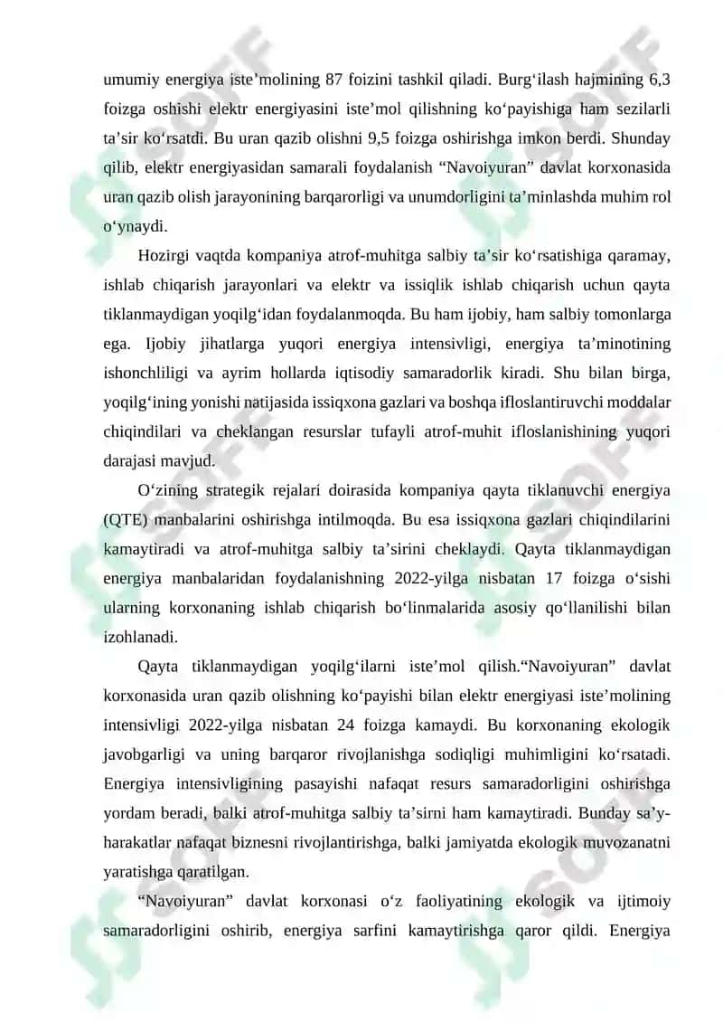 ENERGIYA ISTE’MOLI VA IQTISODIY RIVOJLANISH O‘RTASIDAGI MUNOSABATNI EKONOMETRIK MODEL ORQALI ANIQLASH. 4