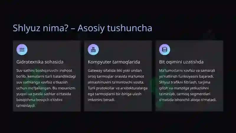 Shlyuz, Bridj va Fayervol. Bit oqimini uzatish 4