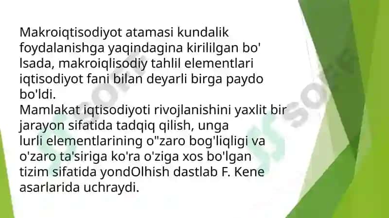 Makroiqtisodiy modellar. Asosiy makroiqtisodiy modellarning qiyosiy tahlili 4