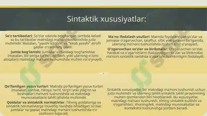 So'zlar va birikmalar 4