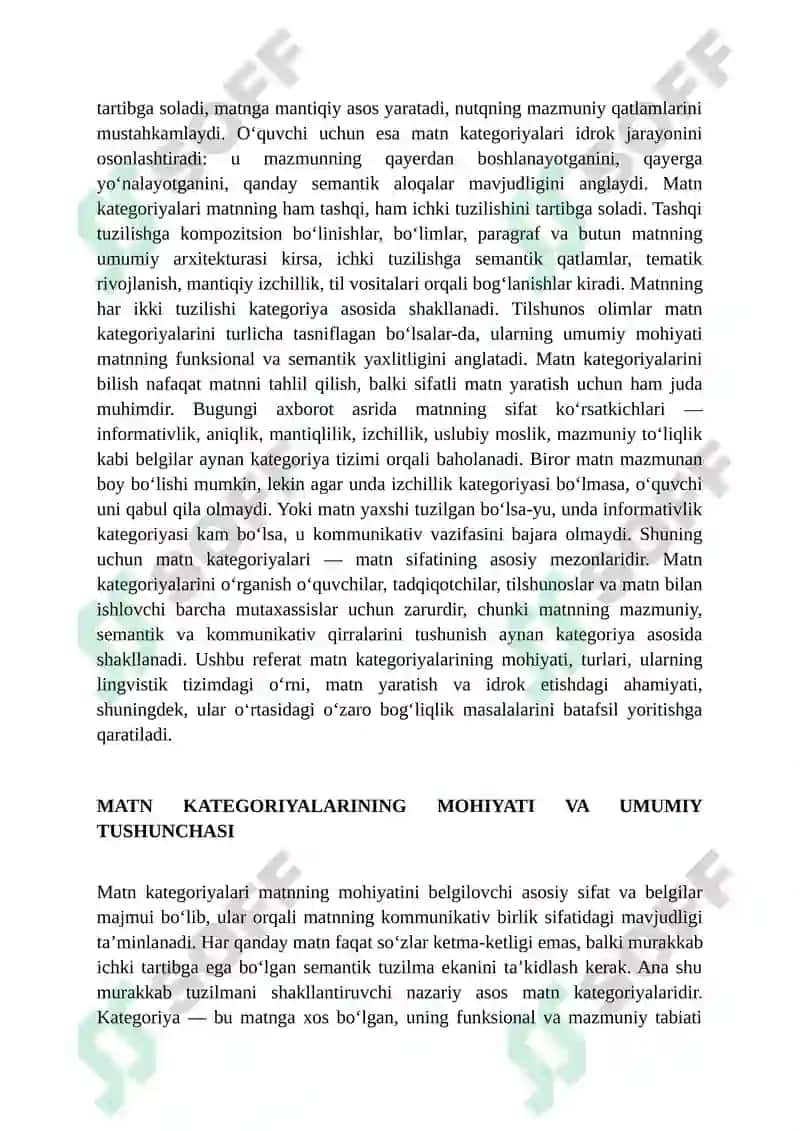 Matn kategoriyalari 4