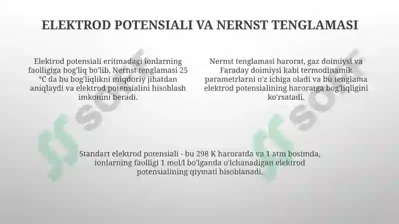 Elektrokimyoviy jarayonlar 4
