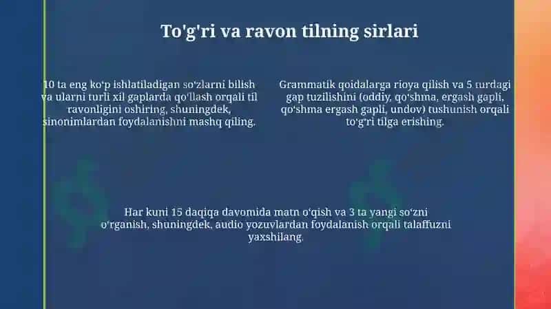 Jamoatchilik oldida ishonch bilan to'g'ri va qiziqarli nutq uchun qo'llanma 4