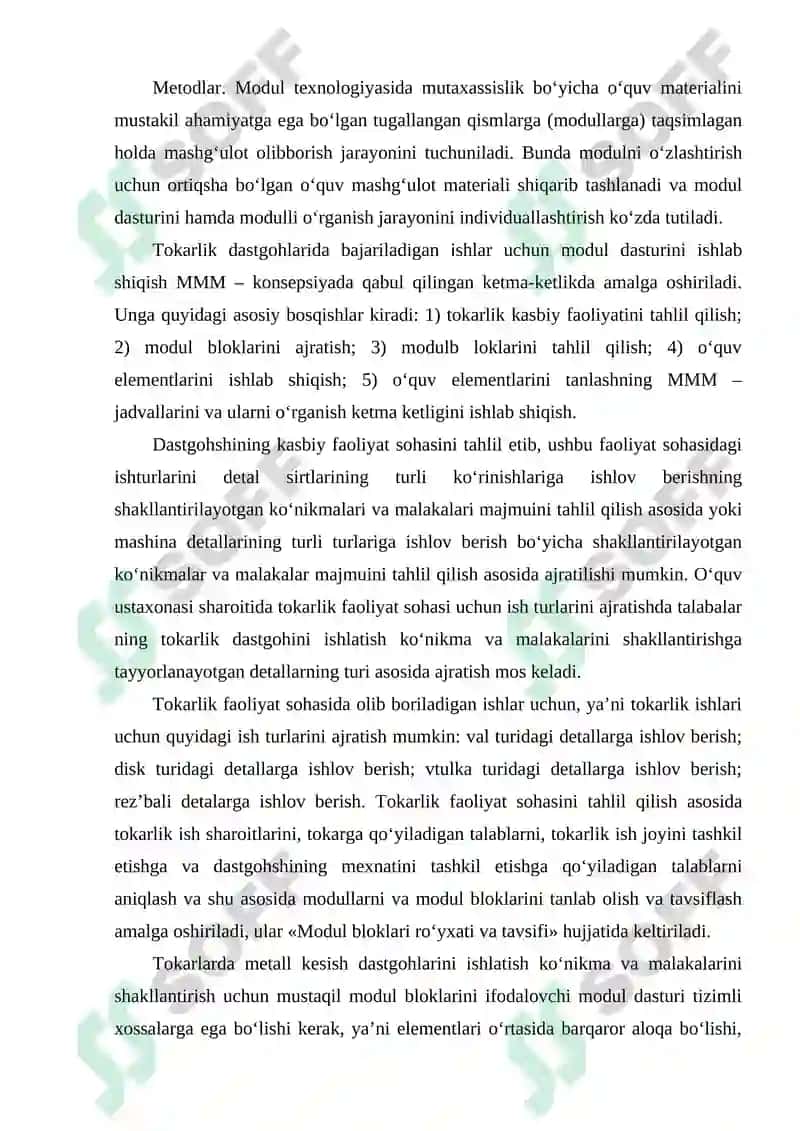 Asosiy turdagi dastgohlarni ta`mirlash texnologiyasi 4