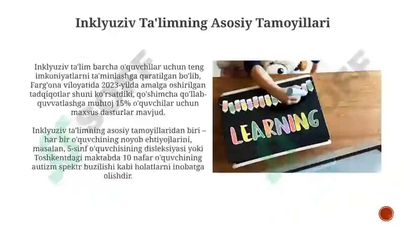 Inklyuziv Ta'limda Samarali O'qitish Metodlari 4