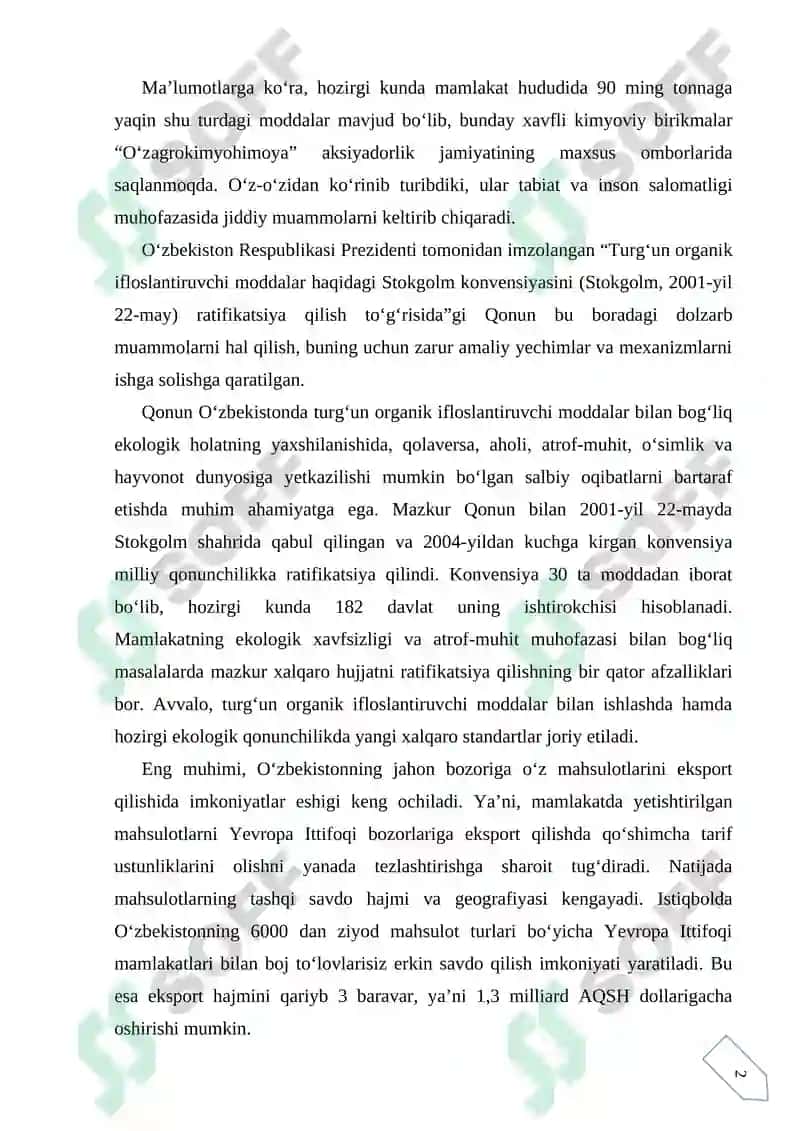 Ishlab chiqarilayotgan maxsulotlar hamda korxonalarni jahon bozoriga yaroqli raqobatbardosh qilib ishlab chiqarish 4