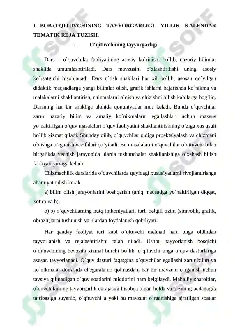 O'qituvchining tayyorgarligi 4