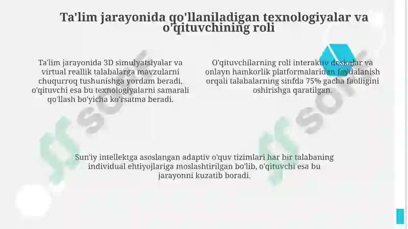 Texnologik Yondashuv va Uni Loyihalash 4