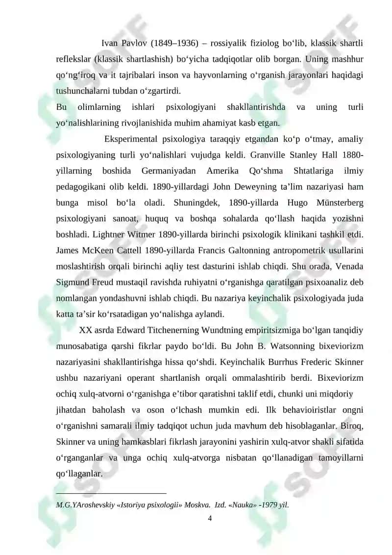 Psixologik xizmat fani rivojlanishining ilmiy-tarixiy asoslari 4