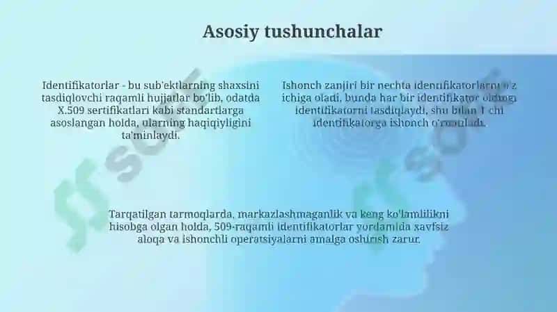 Tarqatilgantarmoqlardacredentialzanjirlarinibaholashvaoptimallashtirishusullari 4