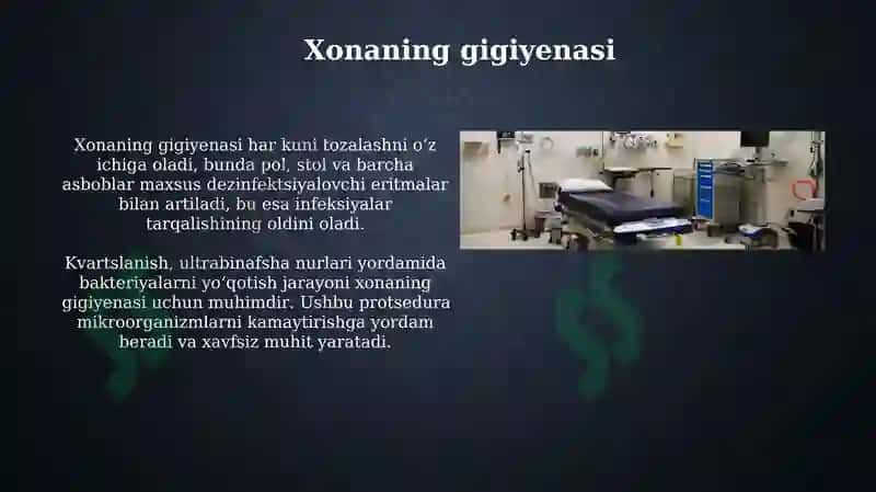 Muolaja xonasida ishlash tartibi 4