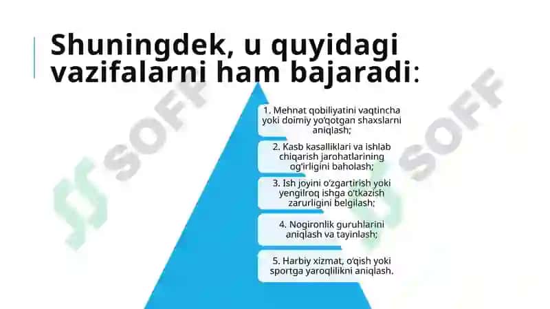Vrachlik mehnat ekspertizasini tashkil etish 4
