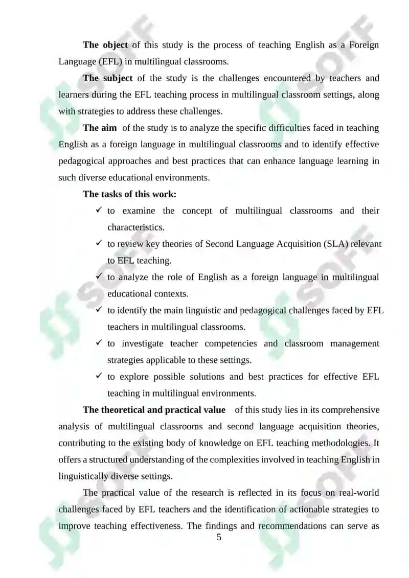 English as a Foreign Language (EFL) Teaching Challenges and Strategies 4