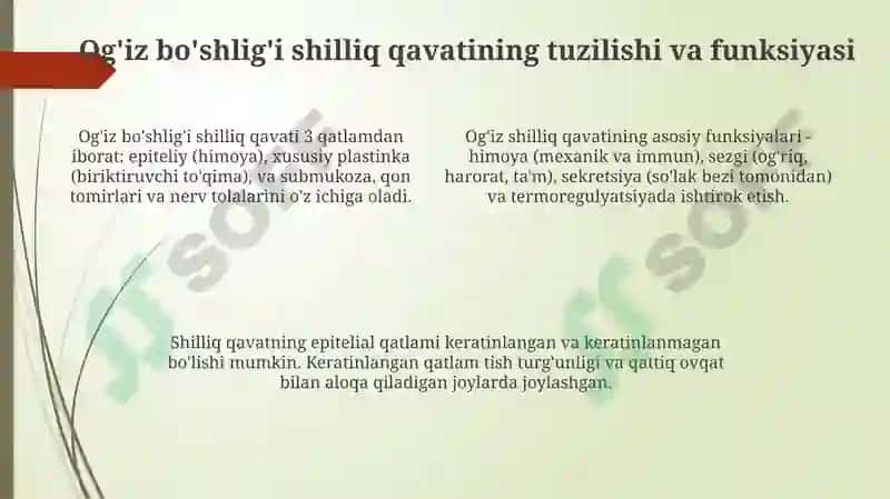 Tish Protezlari va Og'iz Bo'shlig'i Shilliq Qavati 4