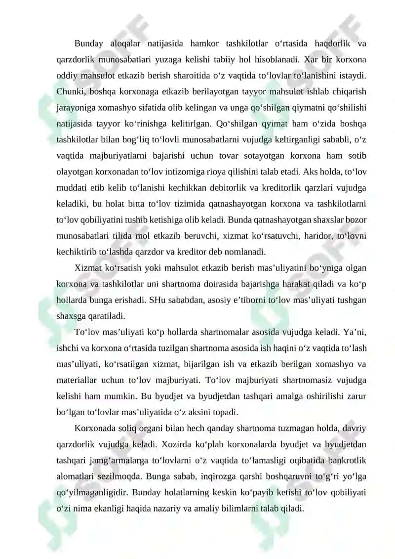 Buxgalteriya balansi moddalarining likvidlilik bo‘yicha turkumlanishi 4