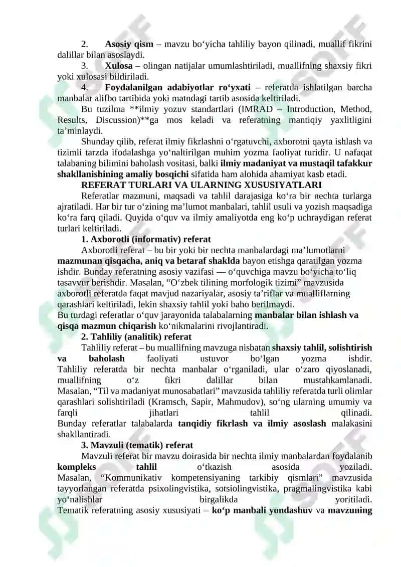 Referat Turlari 4