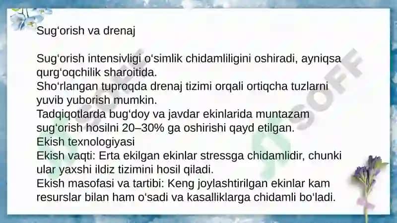 O'simlik_chidamliligiga_agrotexnik_tadbirlarning_ta'siri 4