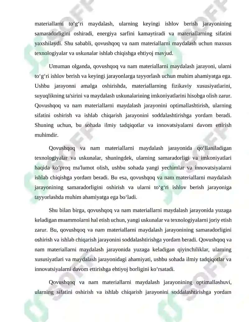 Maydalagichlar turlari 4