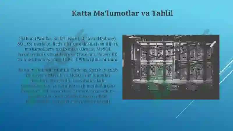 Dasturlash texnologiyasi va uning imkoniyatlari 4