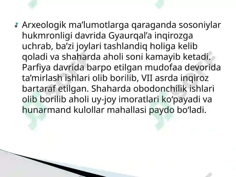CHOR RASSIYASI VA SOVET HUKUMRONLIGI DAVRIDA OʻZBEKISTONDA ARXEOLOGIYA FANI 4