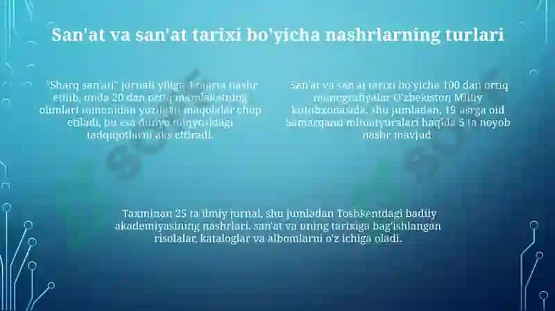 San'at va San'at Tarixi Adabiyotlari 4