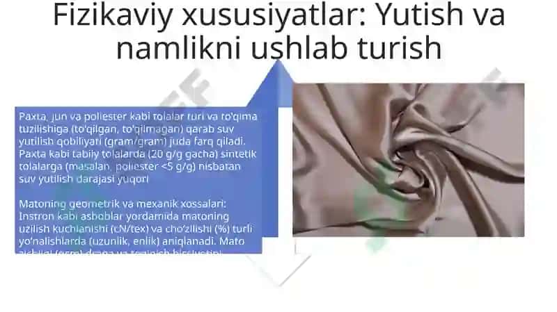 Matolarning fizik, geometrik, mexanik xossalari 4