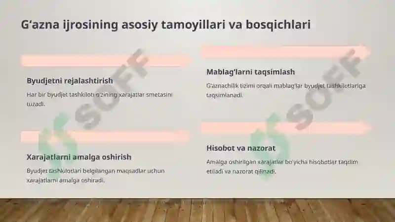 Davlat byudjeti gʻazna ijrosining oʻziga xos xususiyatlari 4
