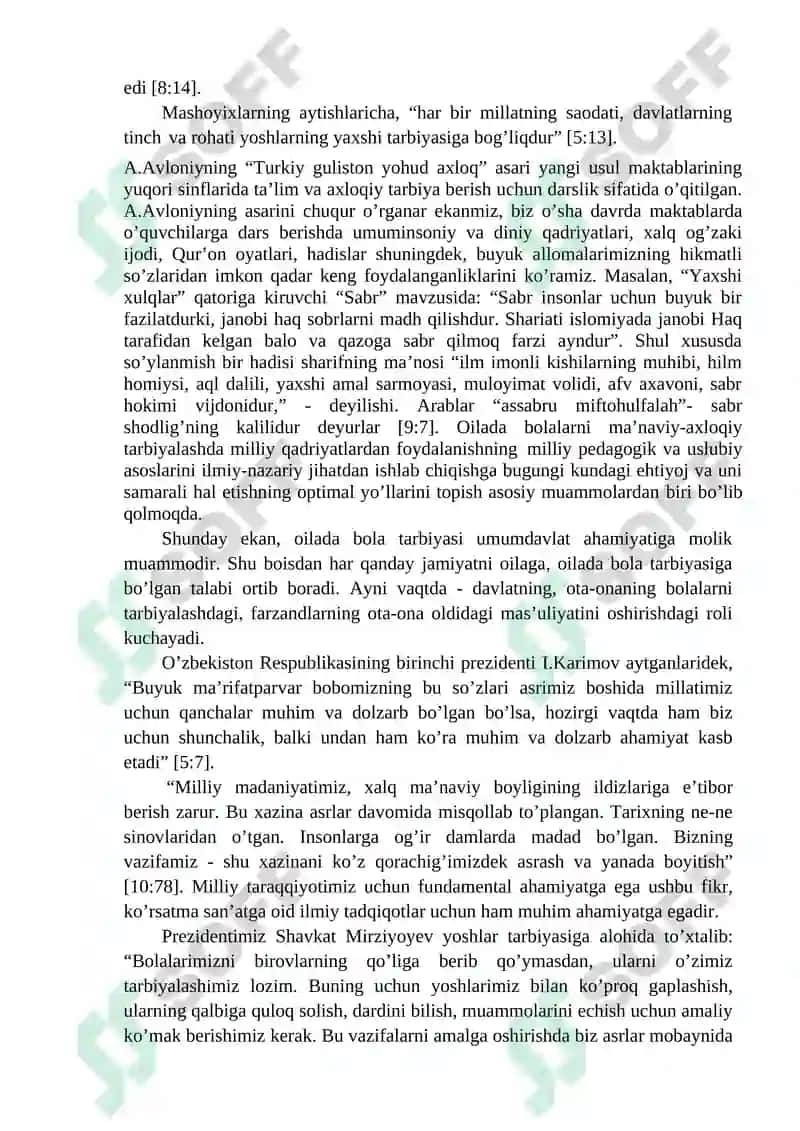 Qadimgi pandnomalarning ta’lim tarbiyaviy ahamiyati 4