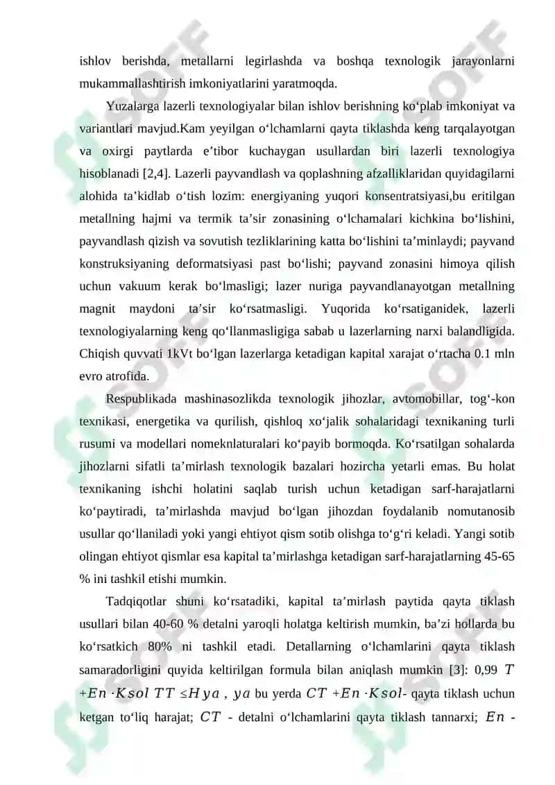 Gidravlik va pnevmatik jihozlar tizimlarining detallarini va yig‘ma birikmalarini ta`mirlash 4