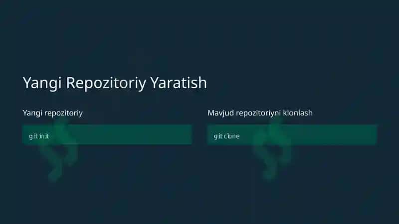 Git va Asosiy Buyruqlar 4