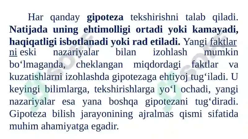 Gipotezalar va ularni tekshirish 4