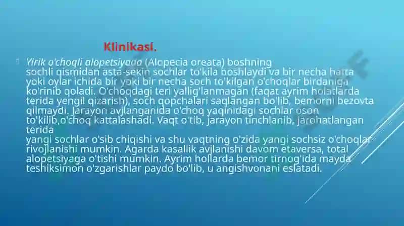 ALOPETSIYANING ZAMONAVIY DAVOLASH USULLARI 4