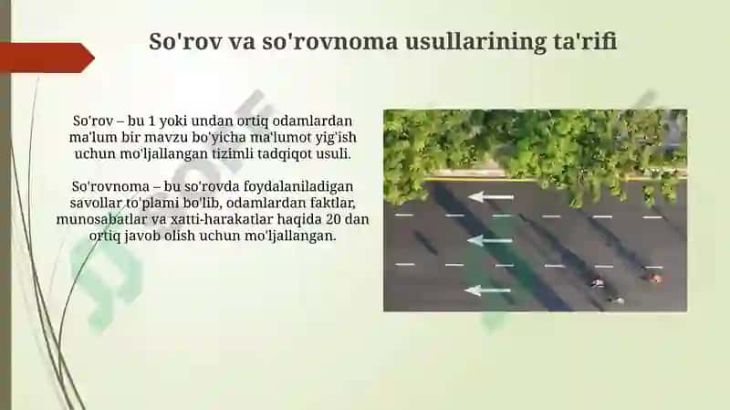 Miqdoriy tadqiqotlar: soʻrovnomalar va anketalashtirish usullari 4