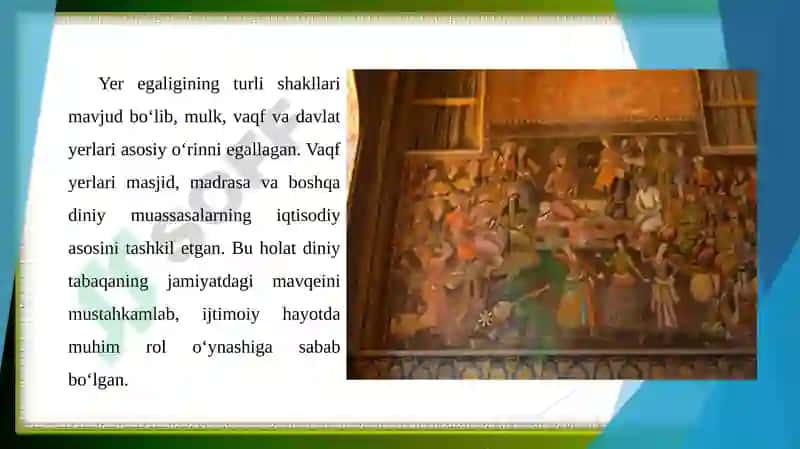 Ashtarxoniylar davrida ijtimoiy iqtisodiy hayoti 4
