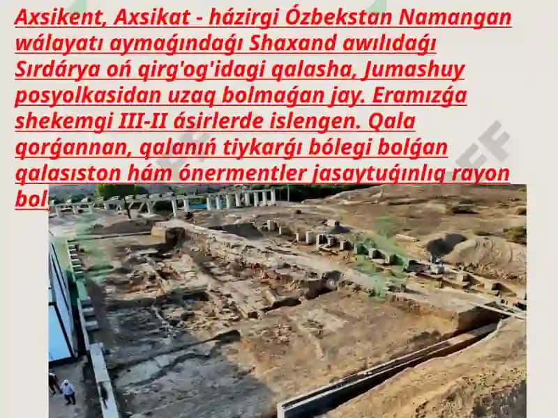 Sonǵı orta ásirlerdegi Orta Aziya qalalari 4