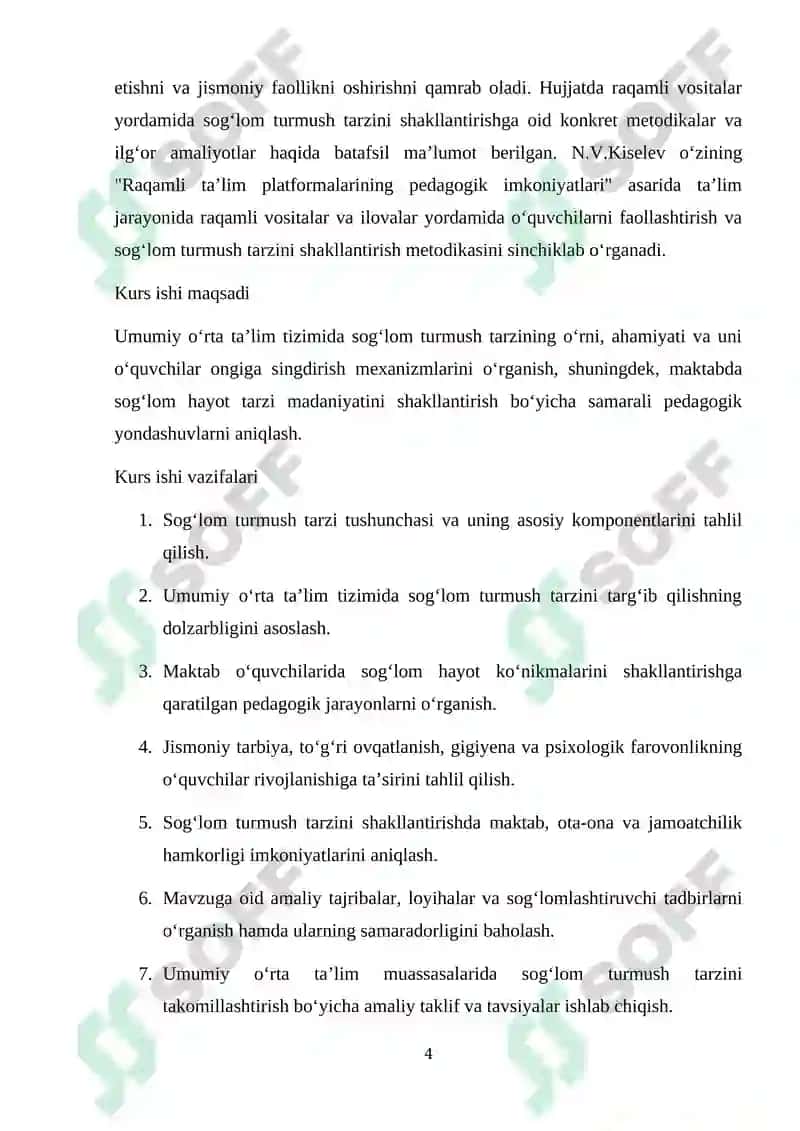Umumiy o'rta ta'limda sog'lom turmush tarzi 4