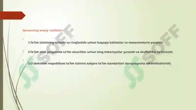 O’zbekiston Respublikasining Prezidenti SH.M.Mirziyoyev asarlarida ta’lim-tarbiya masalalari 4