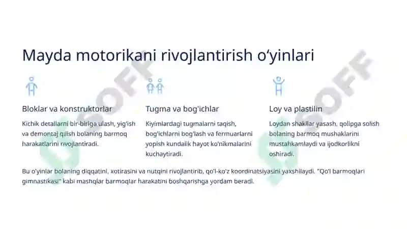 Bolalarda Mayda va Yirik Motorikani Rivojlantirish Metodikasi 4