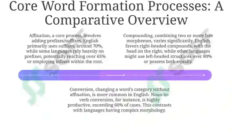 Typology of word formation in English and native languages 4