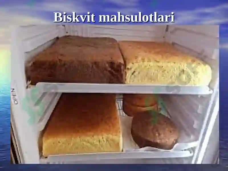 Biskvit va pirojnoe mahsulotlari texnologiyasi 4