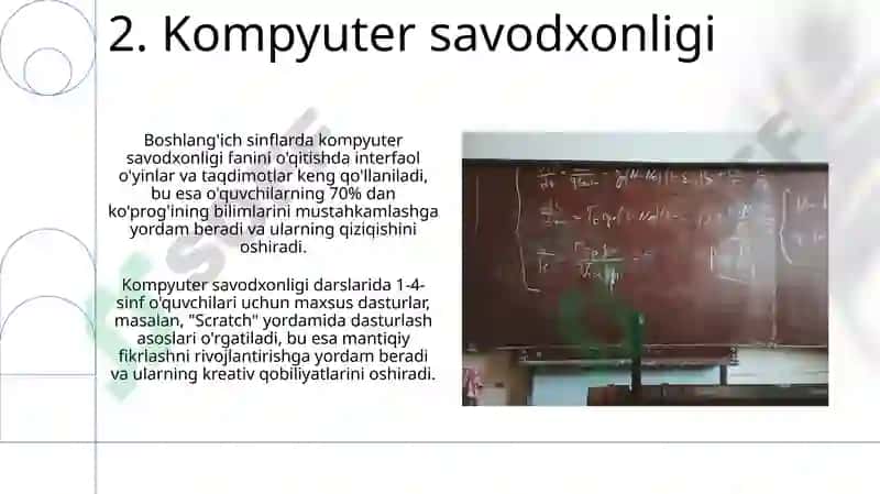 Boshlangʻich sinflarda texnologiya taʼlimining mazmuni 4