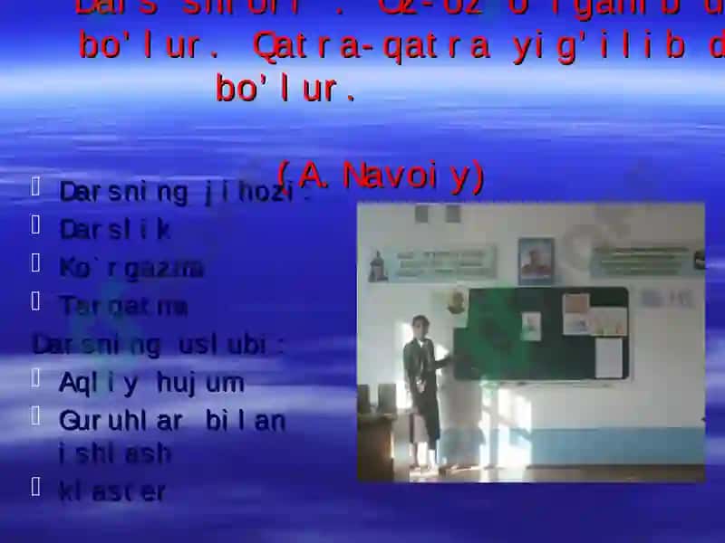 Alisher Navoiy hayoti va ijodi ishlanmasi 4