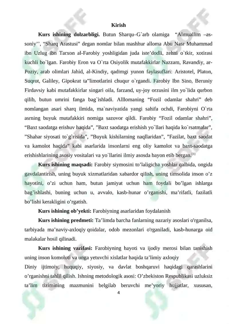 Abu Nasr Farobiy fan tarixi bilan boğliq manbalar tasnifi 4