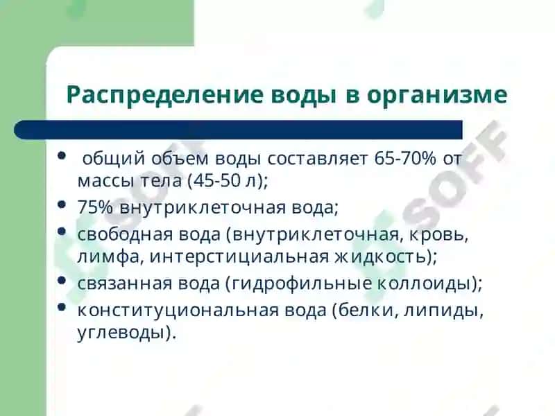 Обмен веществ. Патофизиология водно-солевого обмена 4